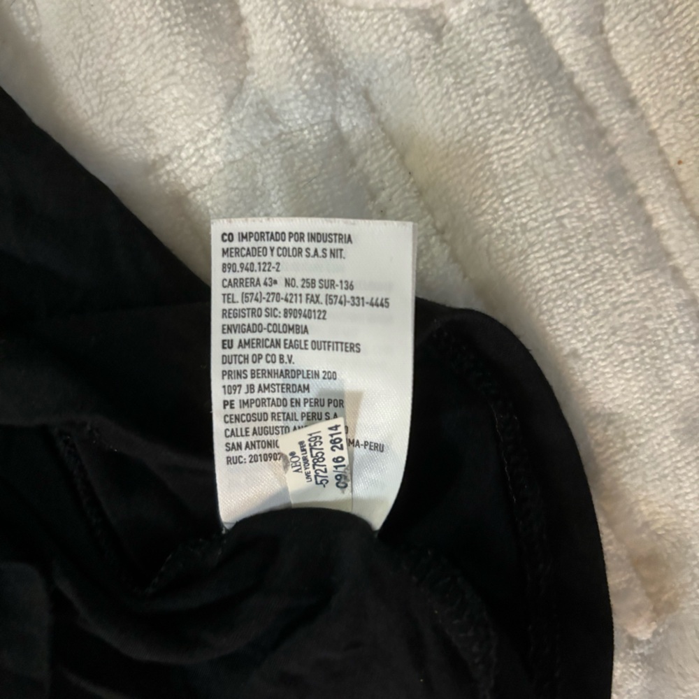 American Eagle Black Soft and Sexy Flowy Tank Top Women’s Size XL - Picture 4 of 9